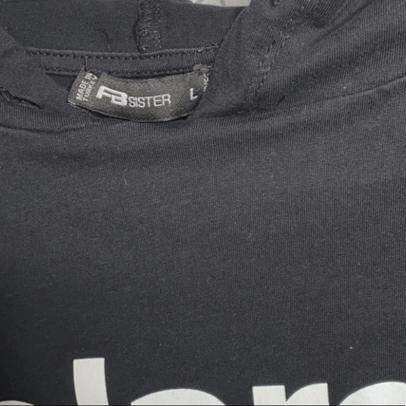 Polaroid Crop top hoodie - Picture 2 of 3